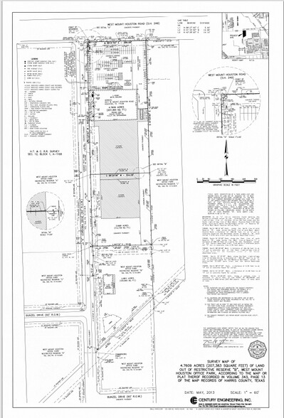 2511 W Mt Houston Rd, Houston, TX à vendre - Plan cadastral - Image 3 de 14