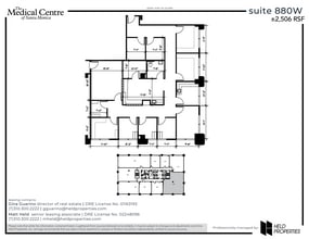 2001 Santa Monica Blvd, Santa Monica, CA for lease Floor Plan- Image 2 of 2