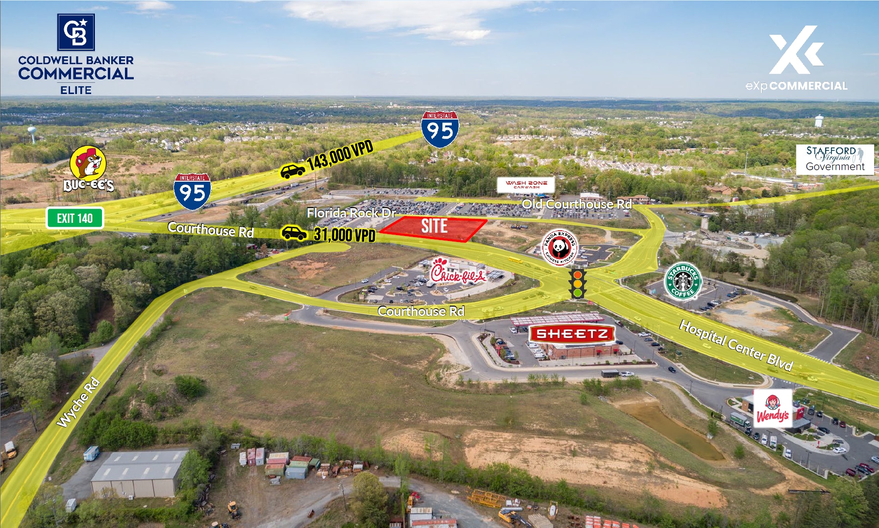 Courthouse Rd & Florida Rock Dr, Stafford, VA for sale Building Photo- Image 1 of 3