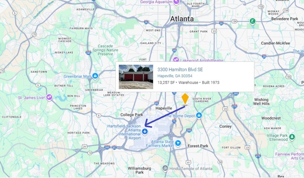 3300 Hamilton Blvd SE, Hapeville, GA for sale - Building Photo - Image 3 of 8