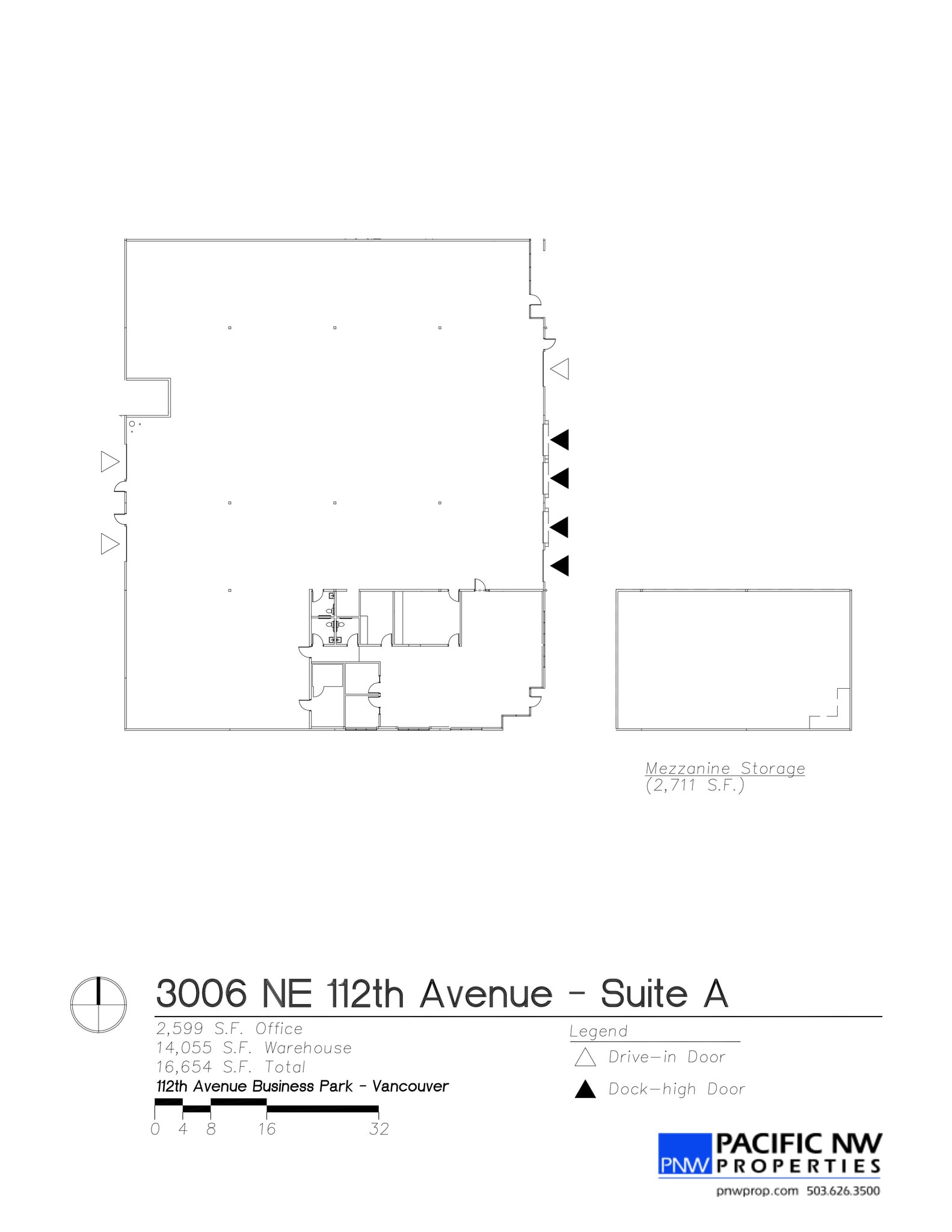 3002-3004 NE 112th Ave, Vancouver, WA à louer Plan de site- Image 1 de 1