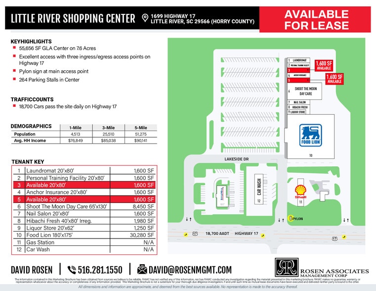 1699 Highway 17, Little River, SC for lease - Site Plan - Image 1 of 9