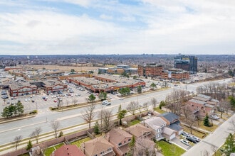 1170 Burnhamthorpe Rd W, Mississauga, ON - Aerial map view