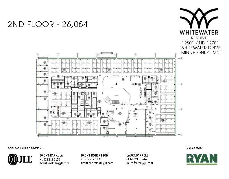 12501 Whitewater Dr, Minnetonka, MN à louer Plan d’étage- Image 1 de 1