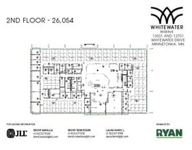 12501 Whitewater Dr, Minnetonka, MN à louer Plan d’étage- Image 1 de 1