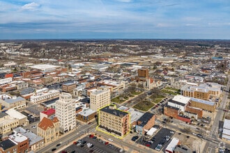 13 Park Ave W, Mansfield, OH - AERIAL  map view