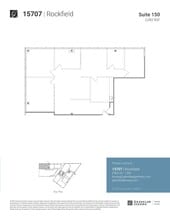 15707 Rockfield Blvd, Irvine, CA à louer Plan d’étage- Image 1 de 1