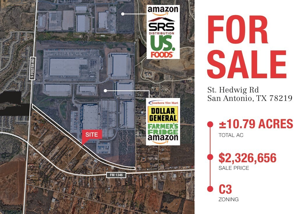 St Hedwig, San Antonio, TX 78220 St, San Antonio, TX à vendre Photo principale- Image 1 de 2