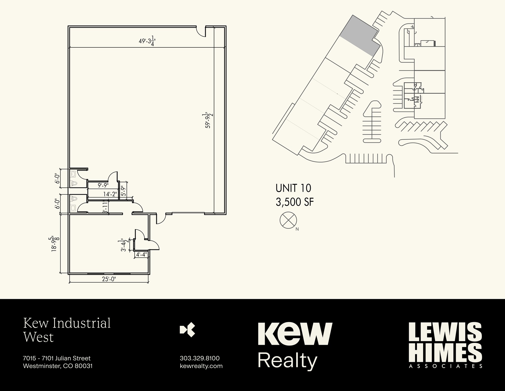 7101 Julian St, Westminster, CO for lease Site Plan- Image 1 of 1