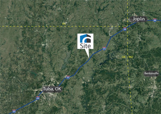 More details for Truck Stop Land on I-44 NE, Big Cabin, OK - Land for Sale