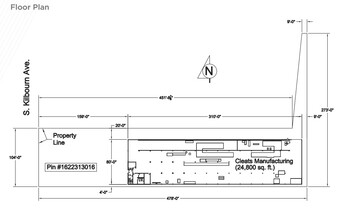 1855 S Kilbourn Ave, Chicago, IL à louer Plan d  tage- Image 1 de 1