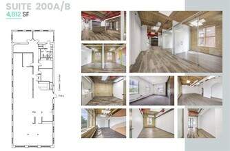550-554 Queen St E, Toronto, ON à louer Plan d’étage- Image 1 de 1