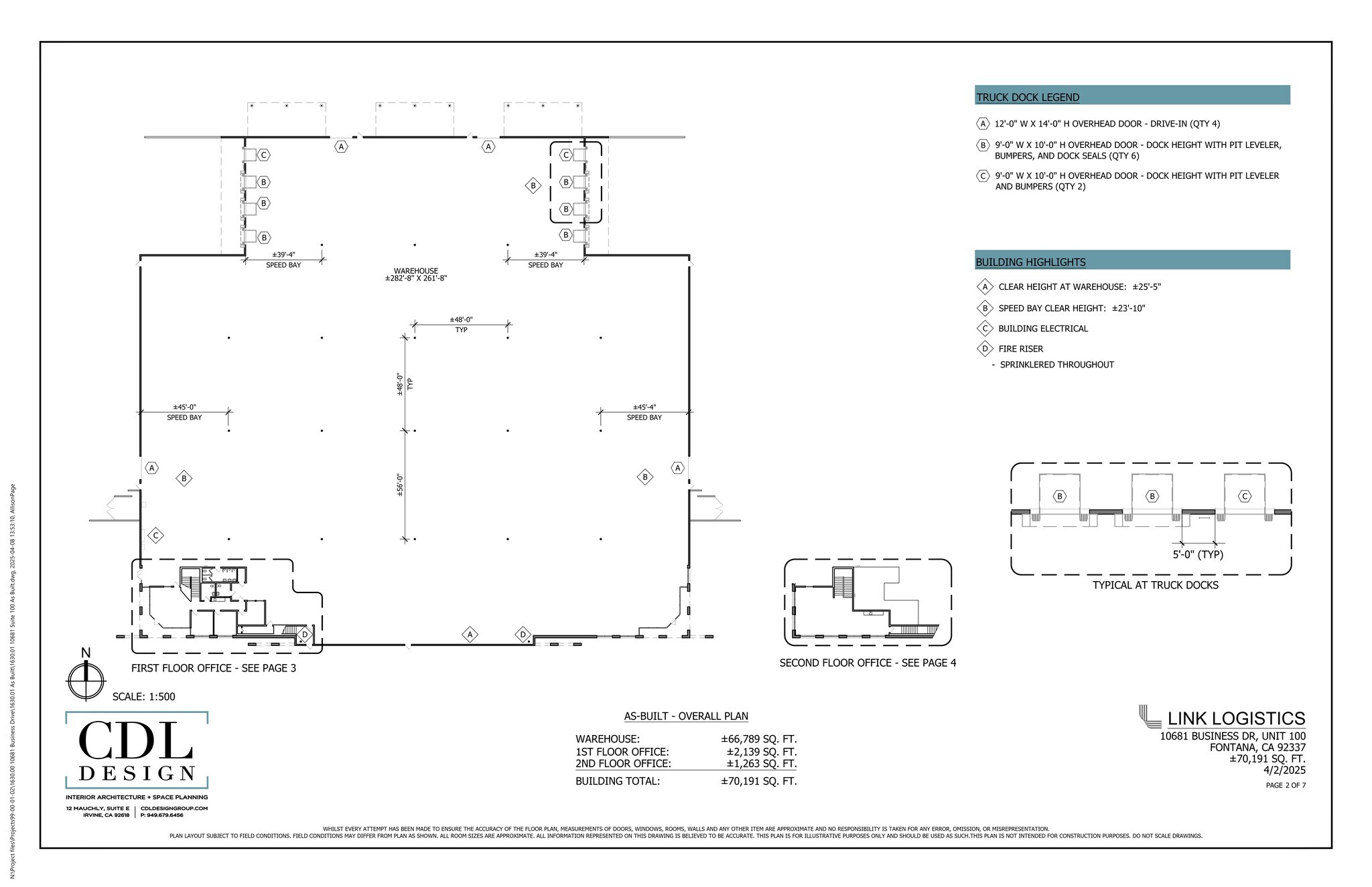 10681 Business Dr, Fontana, CA for lease Site Plan- Image 1 of 8