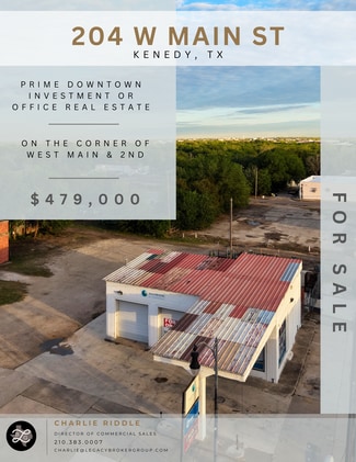 More details for 204 W Main St, Kenedy, TX - Retail for Sale