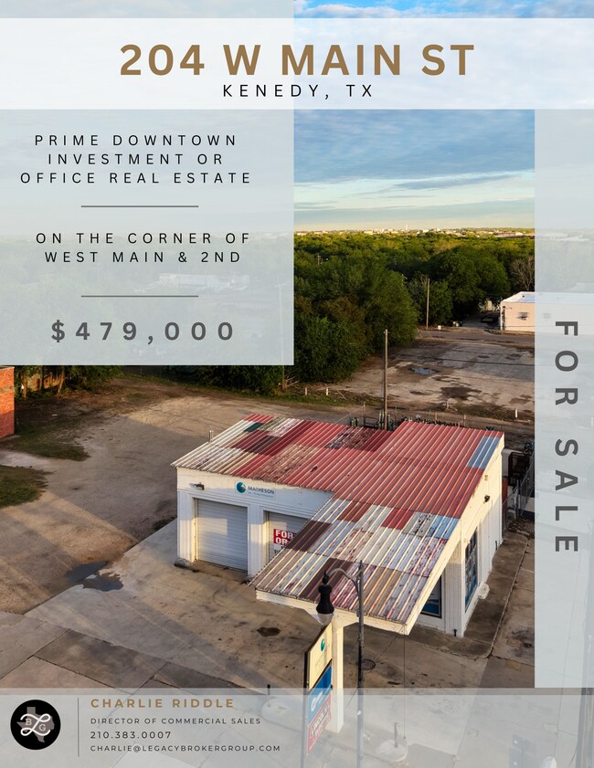More details for 204 W Main St, Kenedy, TX - Retail for Sale