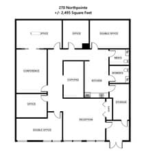 270 Northpointe Pky, Amherst, NY à louer Plan d’étage- Image 1 de 1