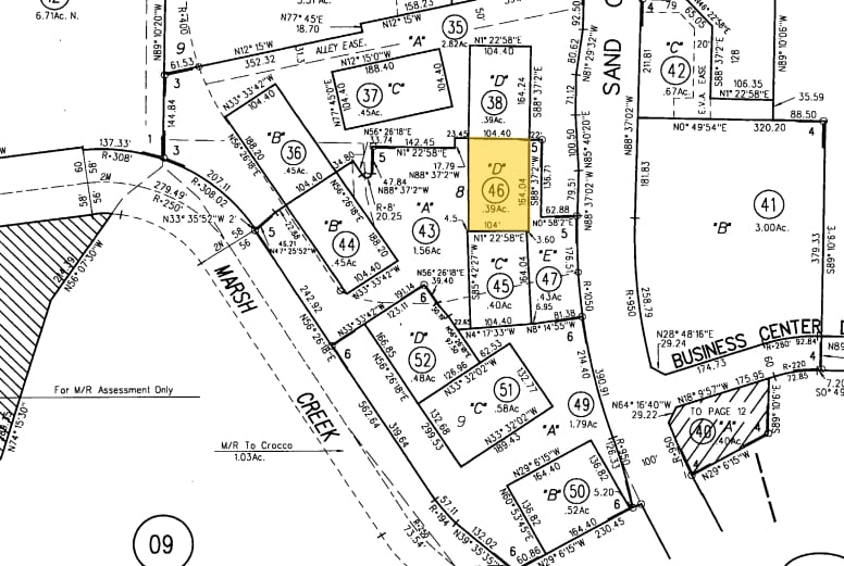 131 Sand Creek Rd, Brentwood, CA à louer - Plan cadastral - Image 3 de 11