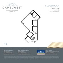 2001 W Camelback Rd, Phoenix, AZ à louer Plan d’étage- Image 1 de 1