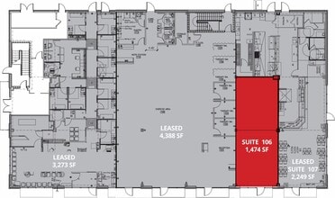 10716 Richmond Hwy, Lorton, VA à louer Plan d’étage- Image 2 de 2