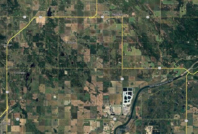 5211 44 Av, Redwater, AB for sale Aerial- Image 1 of 3