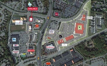 11385-11389 Nuckols Rd, Glen Allen, VA - Aerial  map view