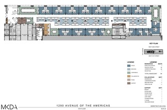 1290 Avenue of the Americas, New York, NY à louer Plan d’étage- Image 2 de 3