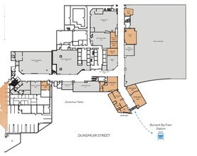 595 Burrard St, Vancouver, BC à louer Plan de site- Image 1 de 1