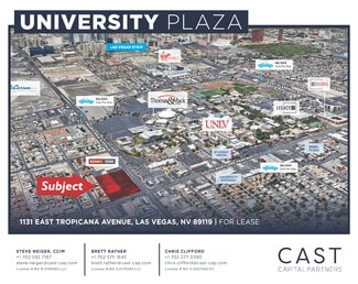 More details for 1131 E Tropicana Ave, Las Vegas, NV - Retail for Lease