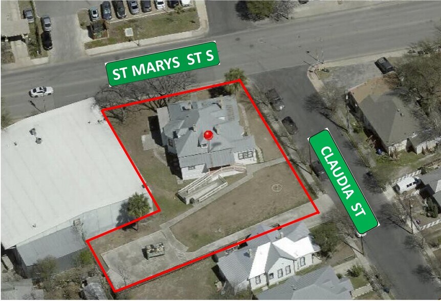 1249 S Saint Marys St, San Antonio, TX à vendre - Aérien - Image 2 de 14