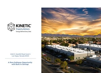 Plus de détails pour 6320 S Sandhill Rd, Las Vegas, NV - Industriel à louer
