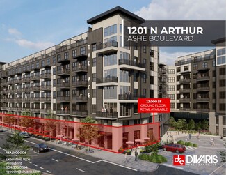 Plus de détails pour 1203 N Arthur Ashe Blvd, Richmond, VA - Vente au détail à louer