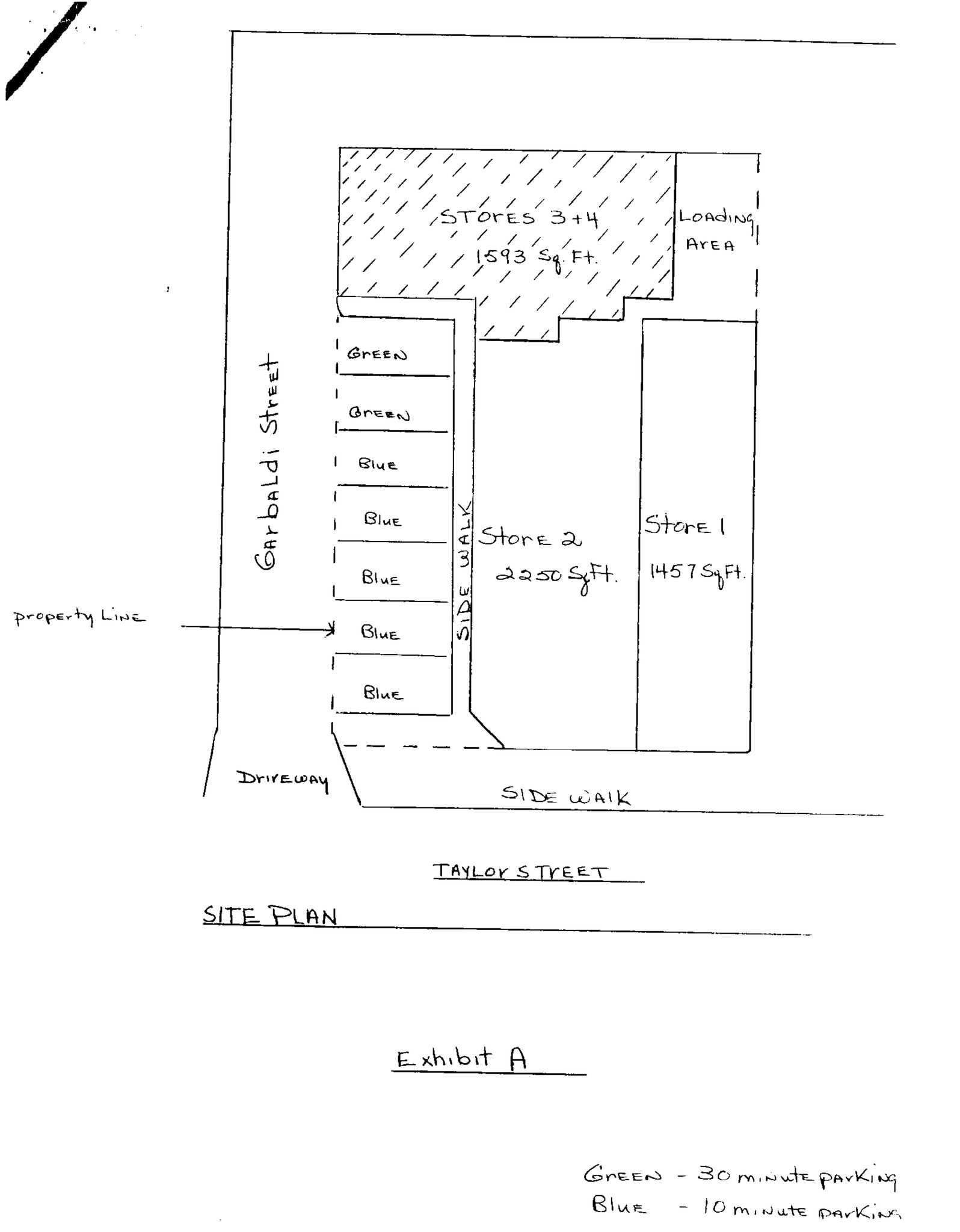1528 W Taylor St, Chicago, IL à louer Plan de site- Image 1 de 1
