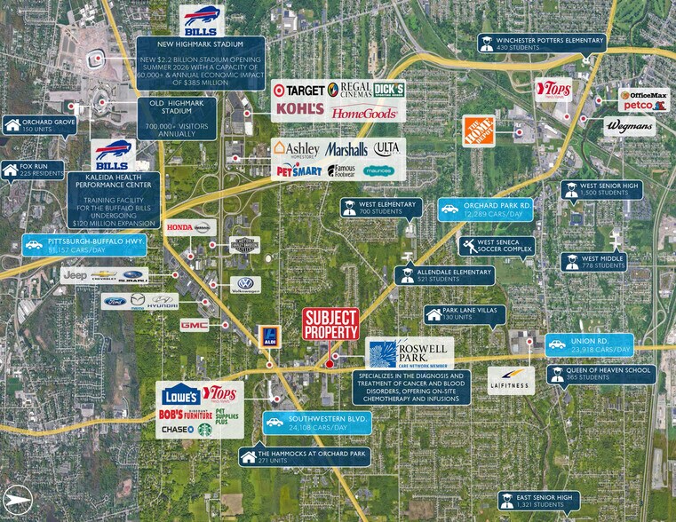 3030 Union Rd, Orchard Park, NY à vendre - Photo du bâtiment - Image 2 de 5