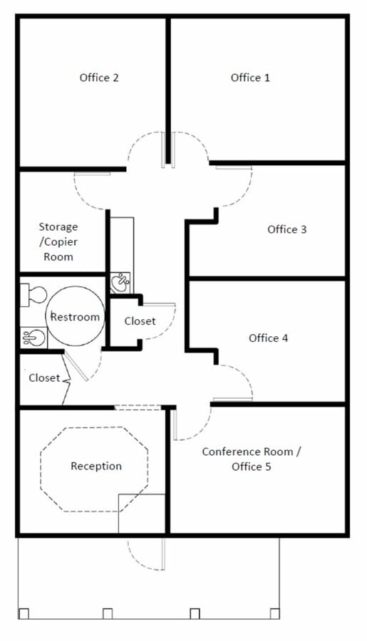 3453 Lawrenceville Suwanee Rd, Suwanee, GA 30024 - Unit Suite D - - Floor Plan - Image 1 of 5