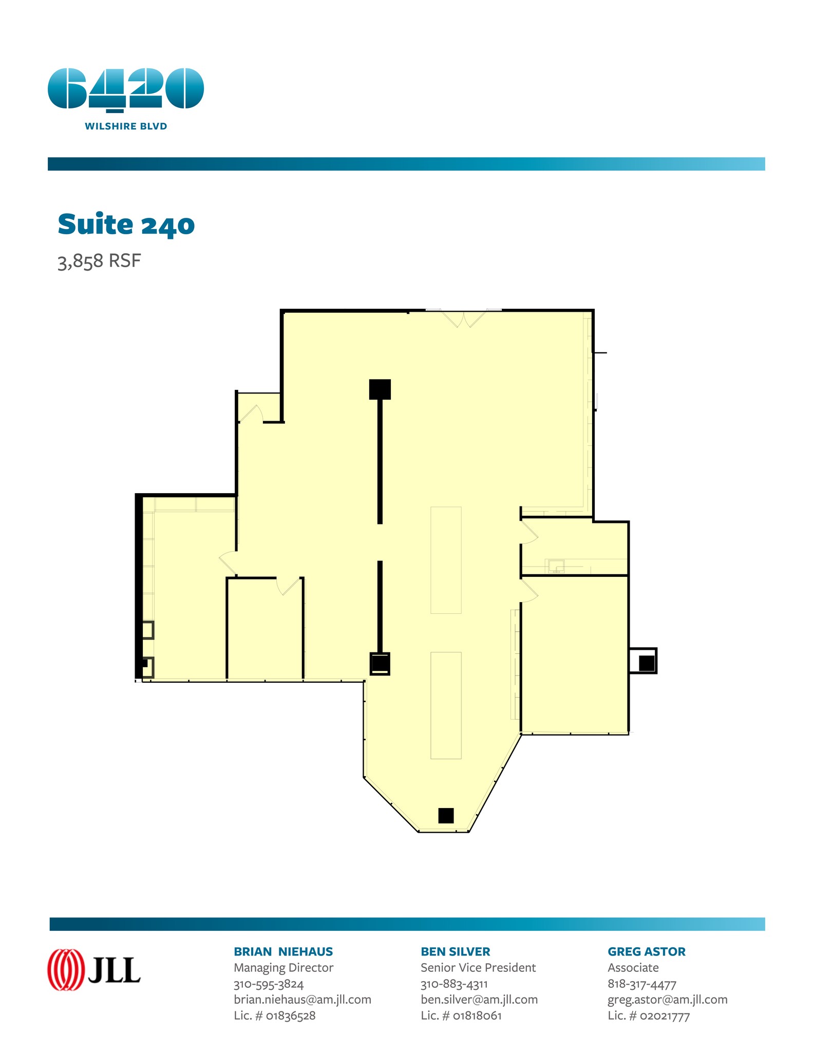 6420 Wilshire Blvd, Los Angeles, CA for lease Site Plan- Image 1 of 1