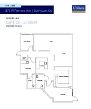 877 W Fremont Ave, Sunnyvale, CA à louer Plan d’étage- Image 2 de 2