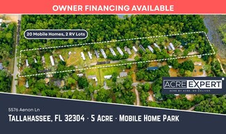Plus de détails pour 5576 Aenon Ln, Tallahassee, FL - Multi-résidentiel à vendre