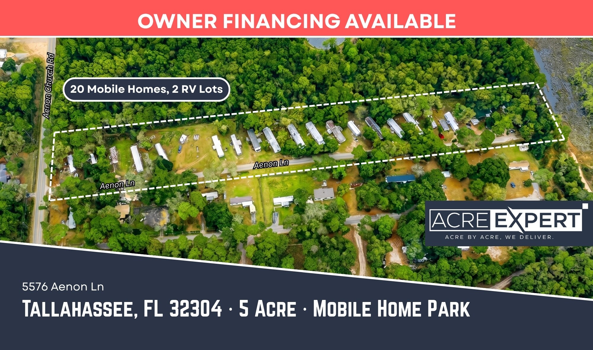 5576 Aenon Ln, Tallahassee, FL à vendre Photo du bâtiment- Image 1 de 26