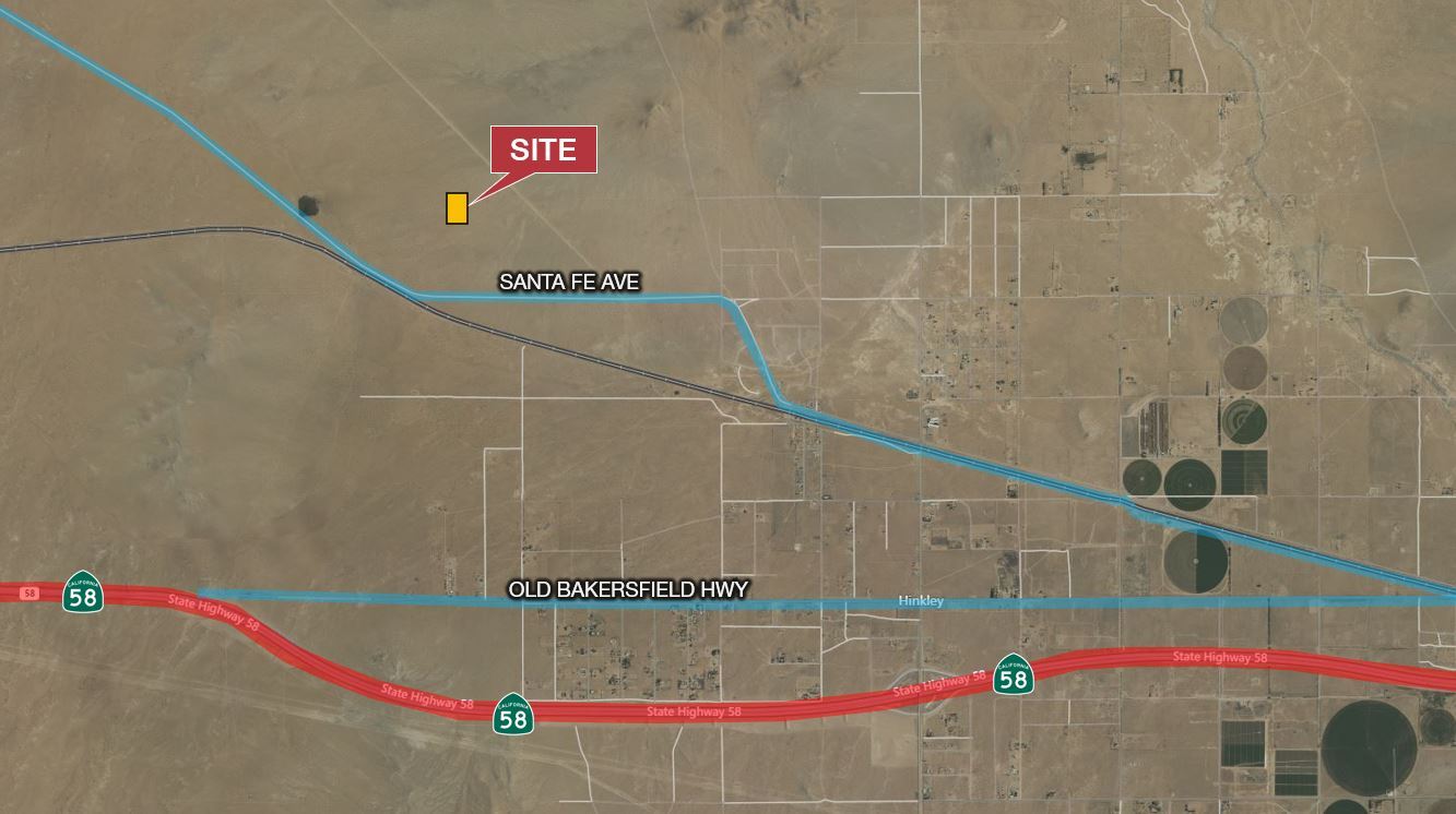 Santa Fe Ave, Hinkley, CA à vendre Aérien- Image 1 de 3
