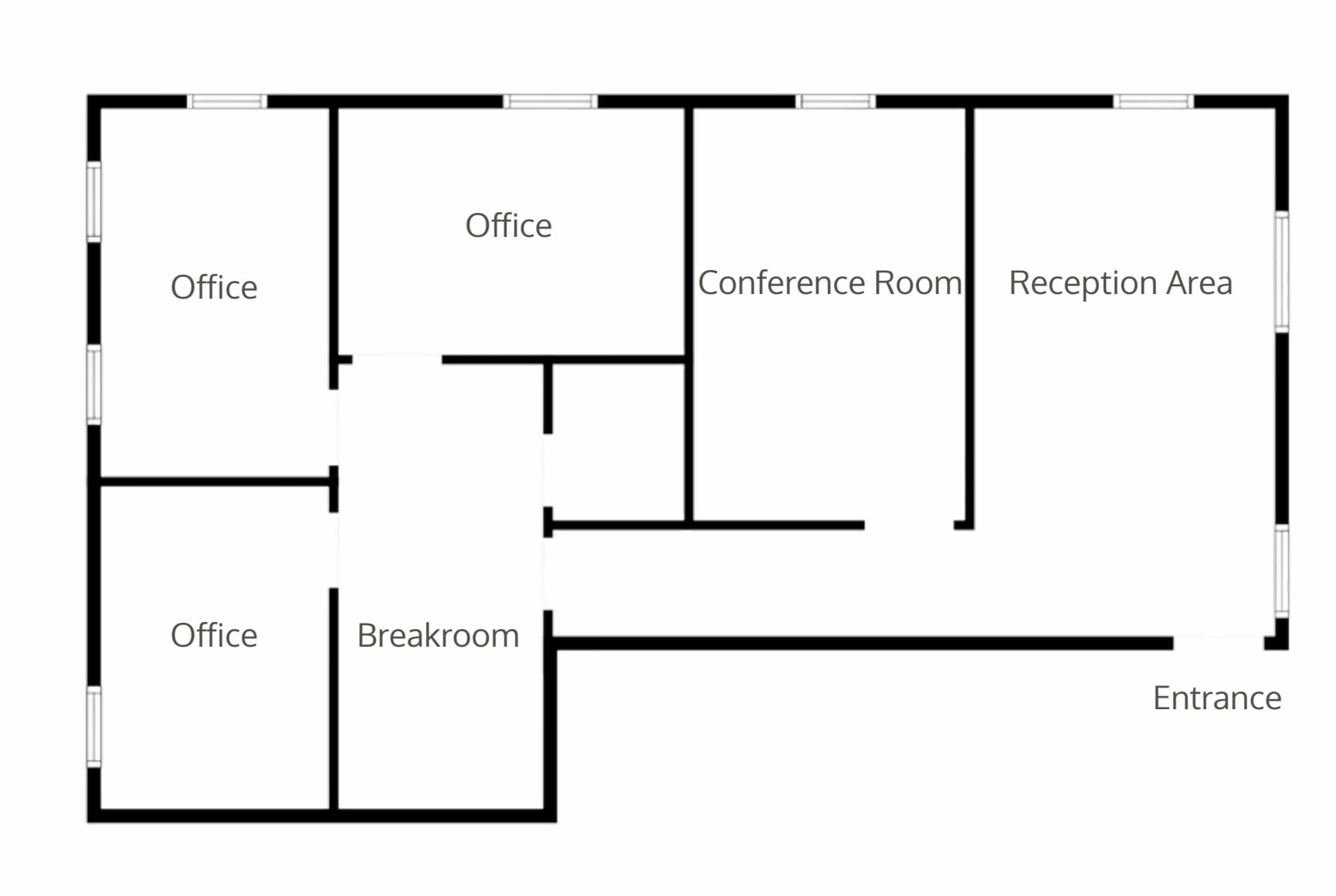 152 Milestone Way, Greenville, SC à louer Plan d’étage- Image 1 de 1