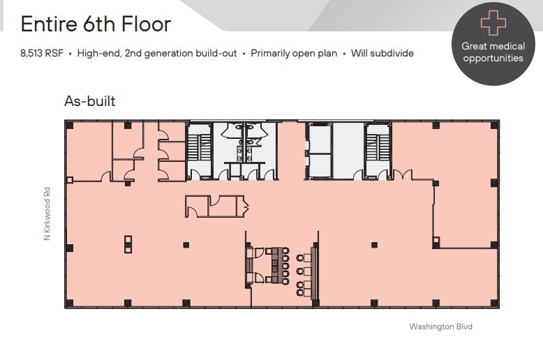 3330 N Washington Blvd, Arlington, VA à louer Plan d’étage- Image 1 de 1