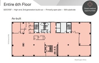3330 N Washington Blvd, Arlington, VA à louer Plan d’étage- Image 1 de 1