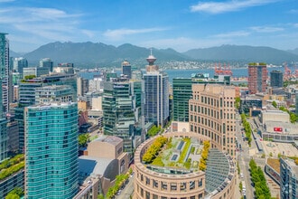 401 W Georgia St, Vancouver, BC - aerial  map view