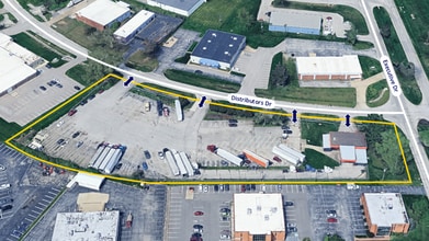 2360 Distributors Dr, Indianapolis, IN for lease Aerial- Image 1 of 3