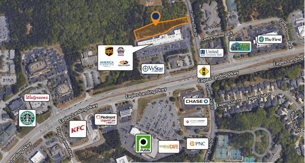 974 Eagles Landing Pkwy, Stockbridge, GA à vendre - Photo du bâtiment - Image 2 de 3