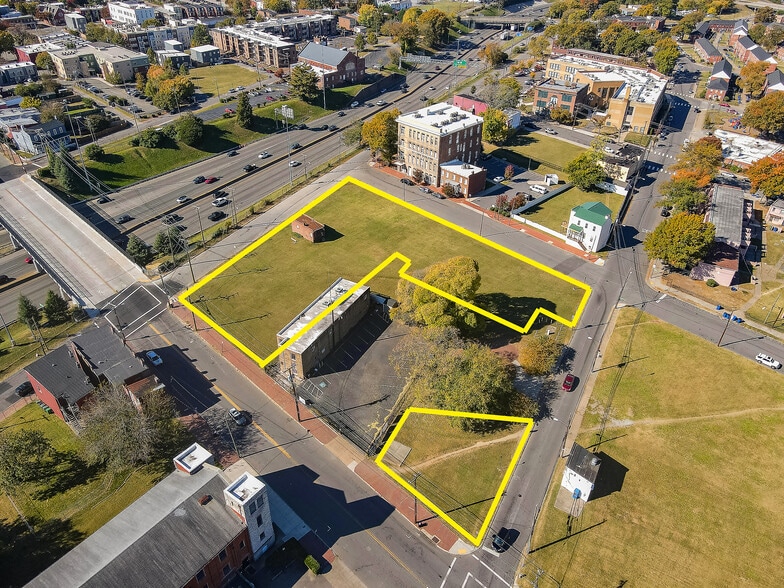 1st/St. James/Charity/Baker St, Richmond, VA for sale - Aerial - Image 1 of 5