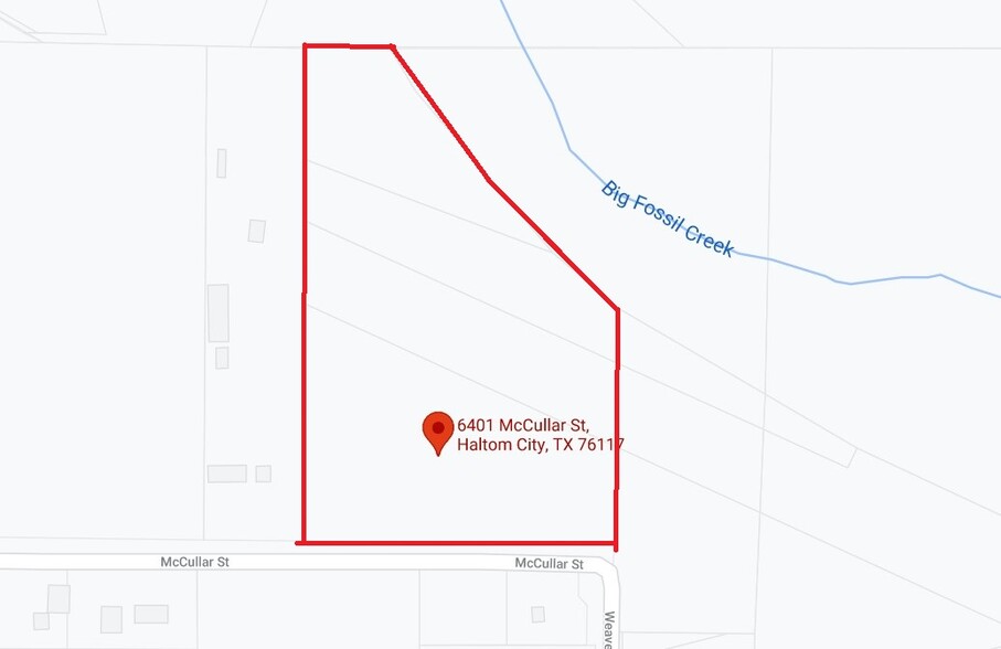 6401 McCullar Rd, Haltom City, TX for sale - Plat Map - Image 1 of 1