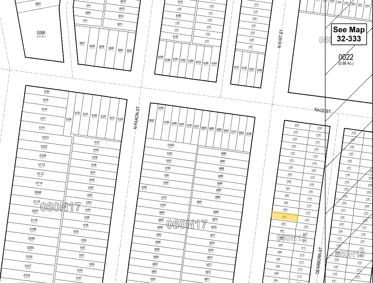 139 N 51st St, Philadelphia, PA for sale Plat Map- Image 1 of 2