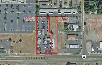2784-2800 Baseline St, Cornelius, OR - Aerial map view
