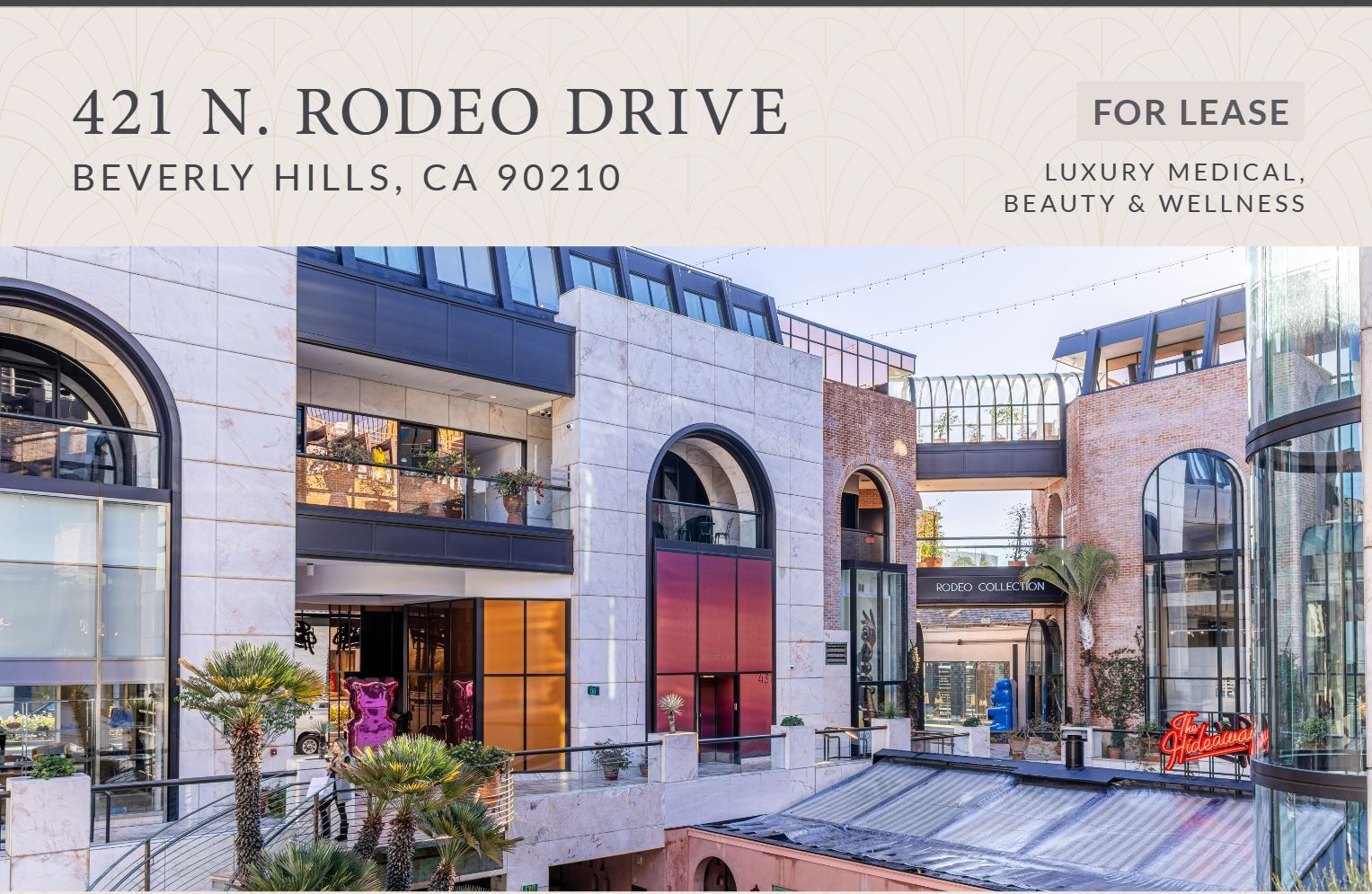 413-445 N Rodeo Dr, Beverly Hills, CA à louer Photo du bâtiment- Image 1 de 8